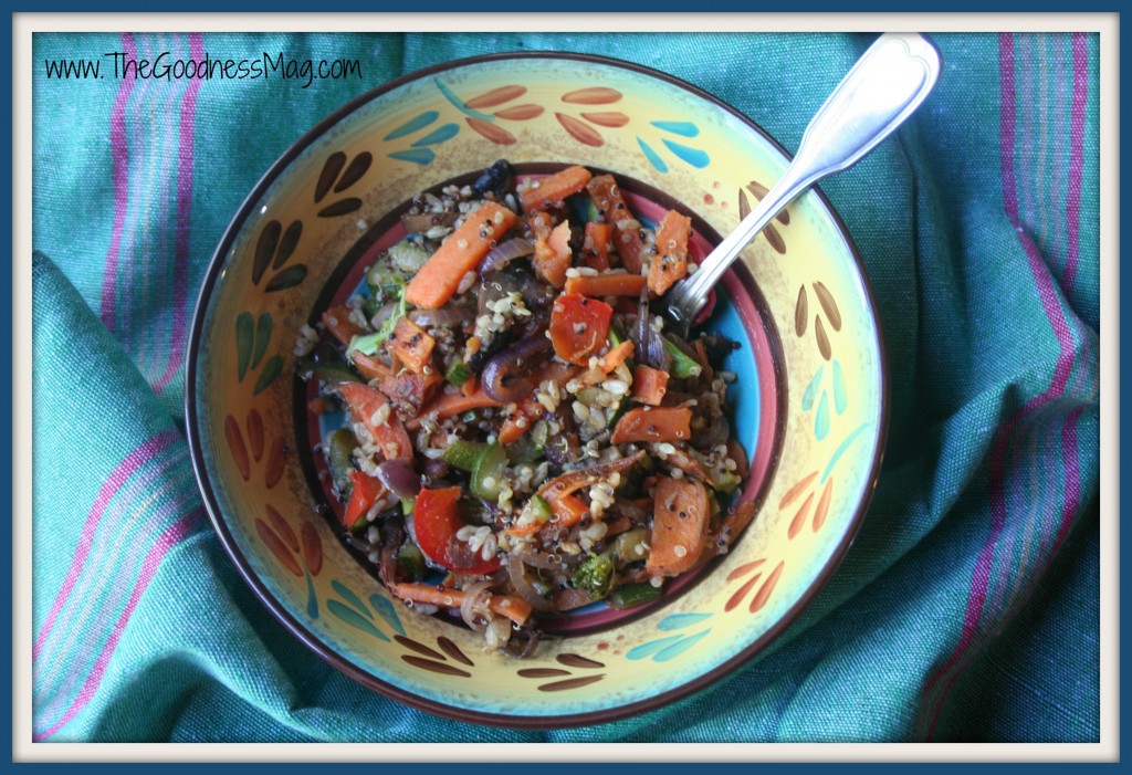 Super Quick Veggie Stirfry