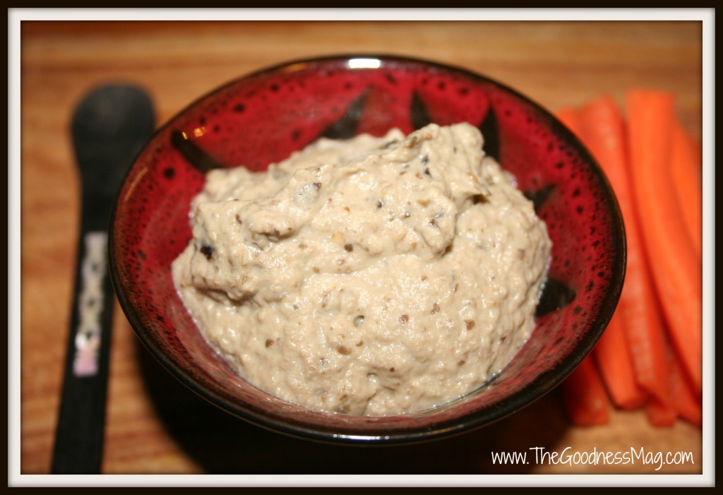 super tasty baba ganoush eggplant dip