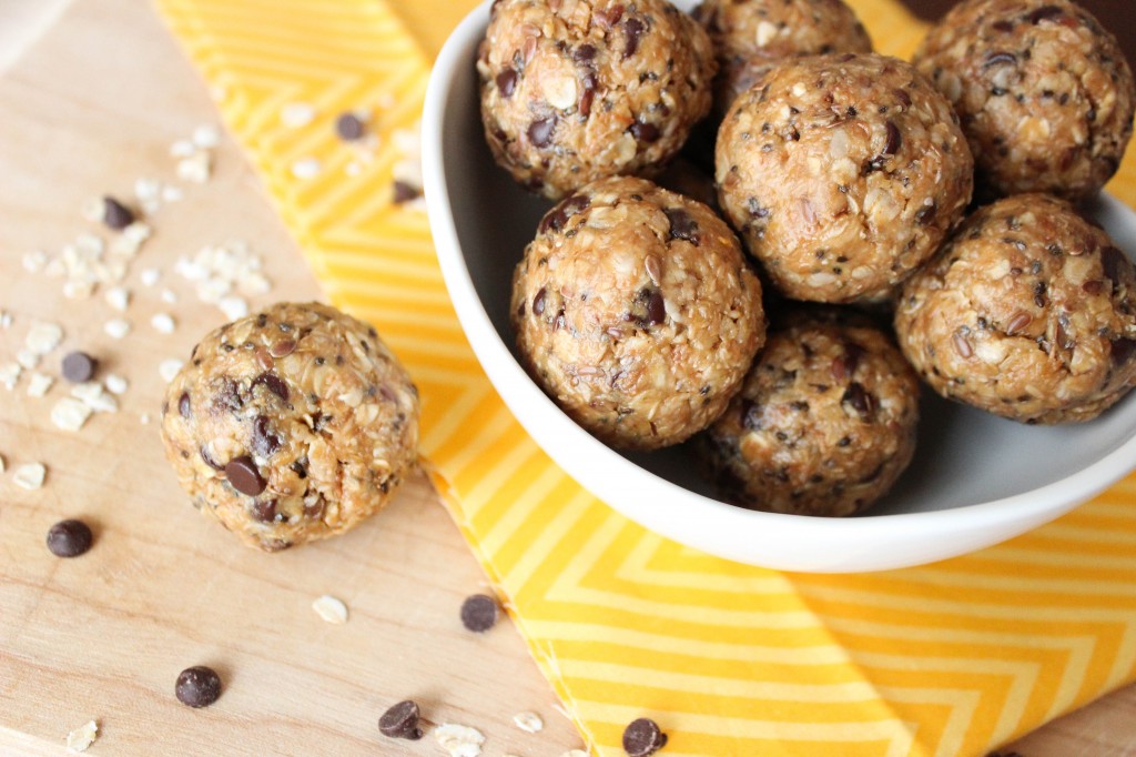 Healthy snack ideas - no bake energy balls