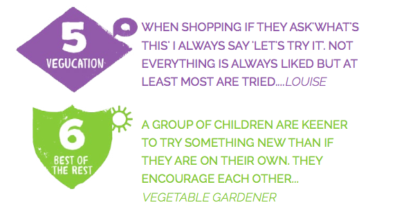 genius tips to get kids to Eat your veg